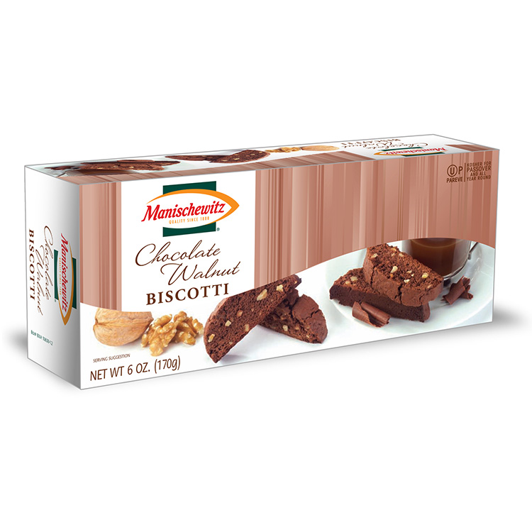 Manischewitz chocolate walnut biscotti 6 oz