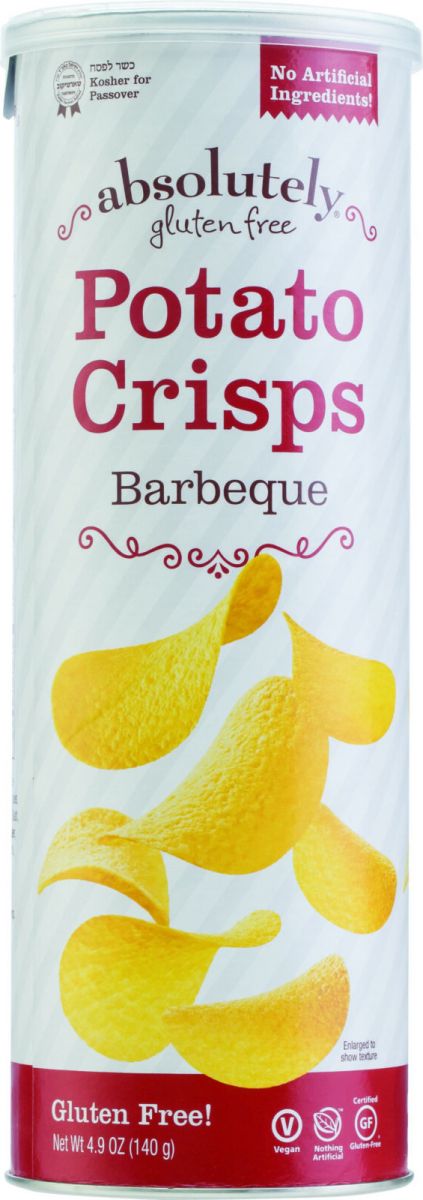 Absolutely Gluten Free Bbq Stacked Potato Crisps 4.9 oz