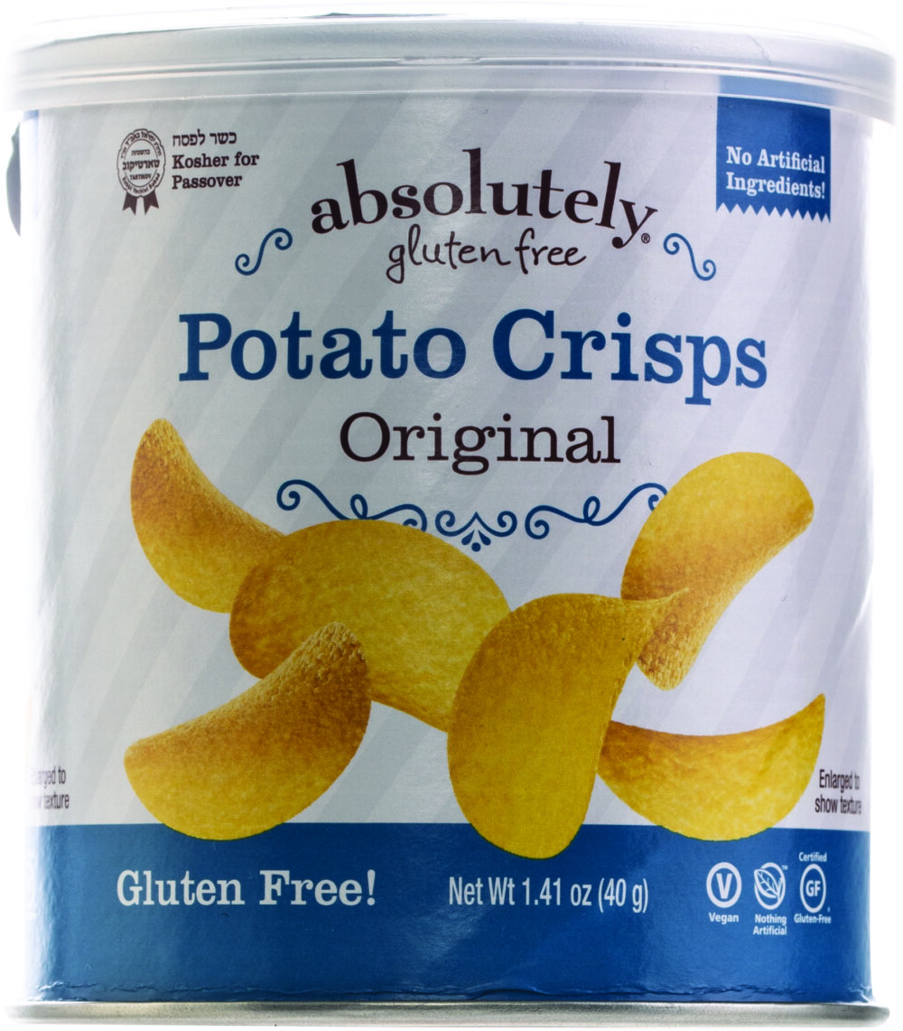 Absolutely Gluten Free Original Mini Stacked Potato Crisps 1.41 oz