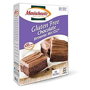 Manischewitz Gluten Free Chocolate Brownie With Fudge Frosting 12 oz