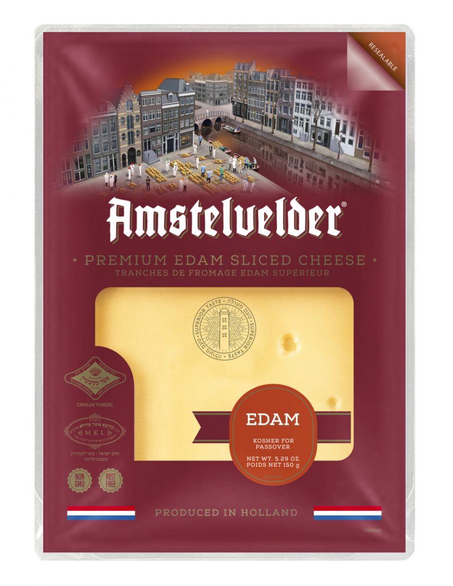 Amstelvelder Edam Cheese Slices 5.29 oz