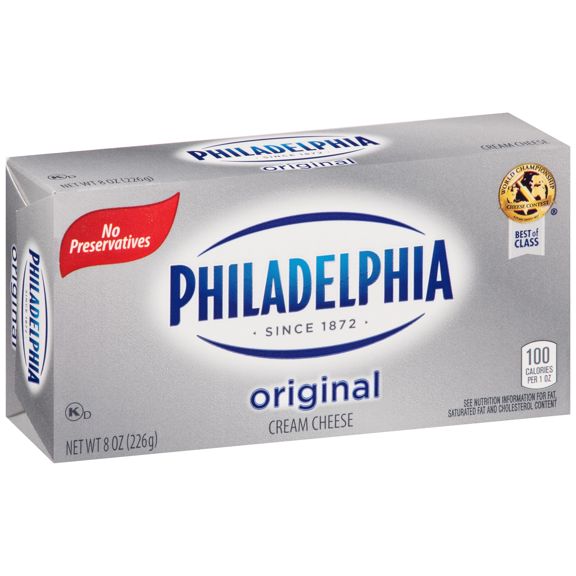 Philadelphia Bar Cream Cheese 8 oz