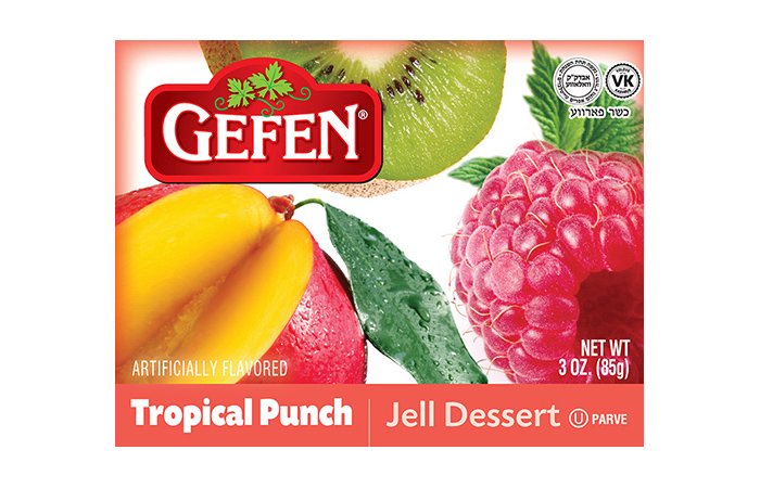 Gefen Tropical Punch Jell Dessert 3 oz