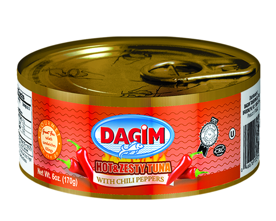 Dagim Hot & Zesty Tuna with Chili Peppers 6 oz