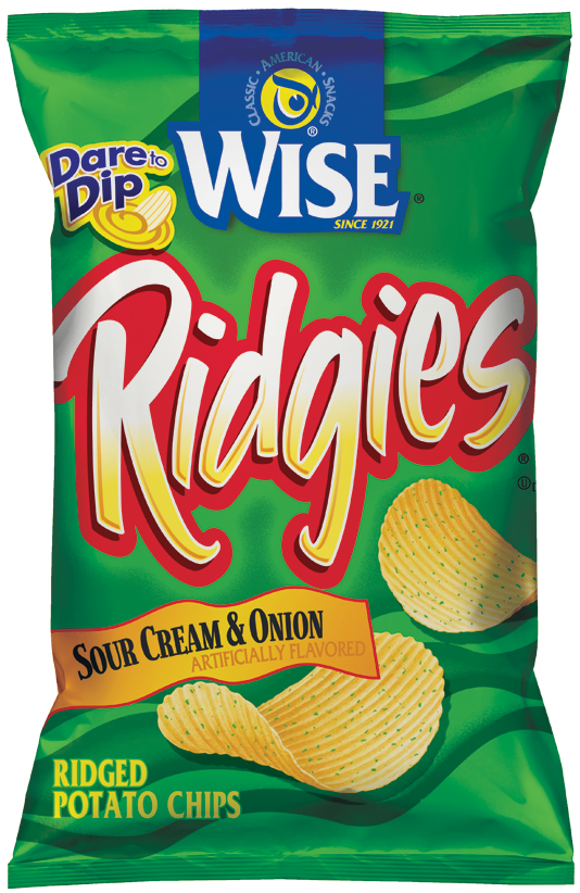 Wise Sour Cream & Onion Artificially Flavored Potato Chips 4.5 oz