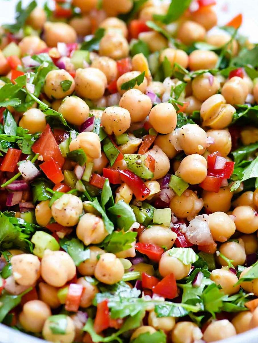 Chickpea Salad-Serve 10 People