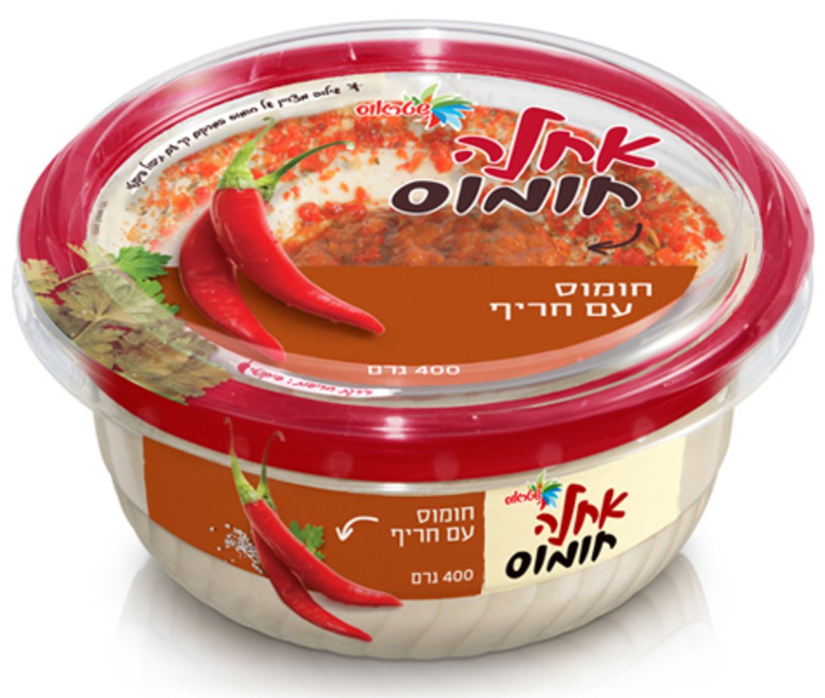 Strauss Achla Spicy Hummus-Kitniyot- 14.1 oz