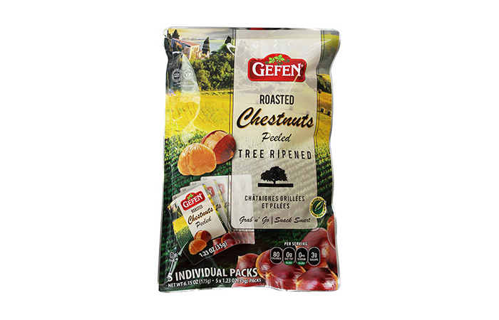 Gefen Roasted Whole Chestnuts 5x1.23 oz