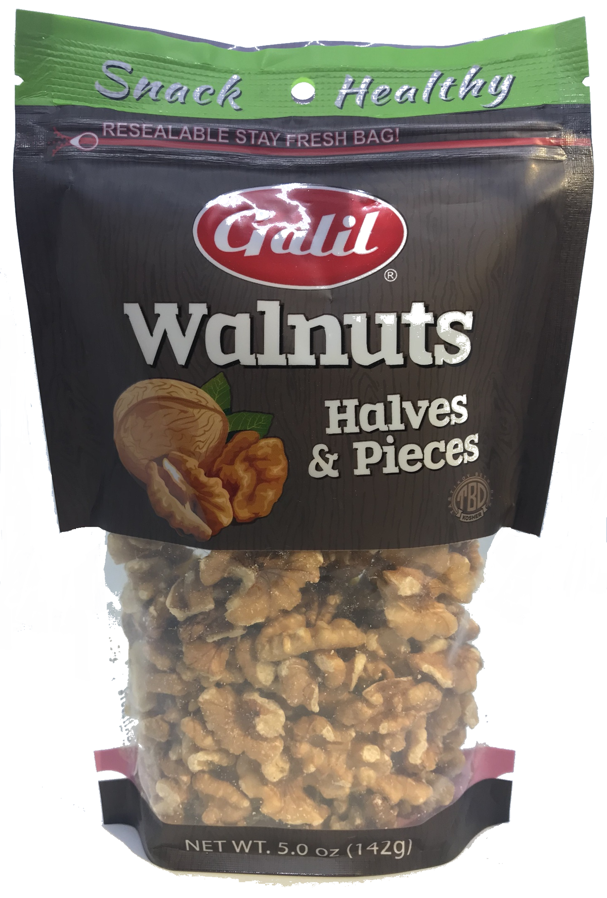 Galil Walnut Halves & Pieces Raw 5 oz