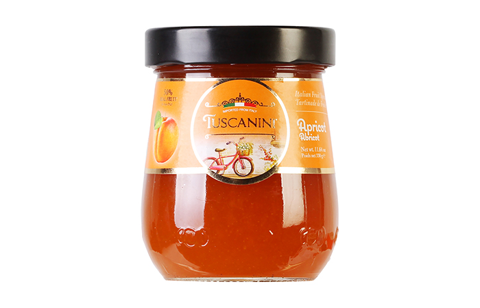 Tuscanini apricot fruit spread 11.64 oz