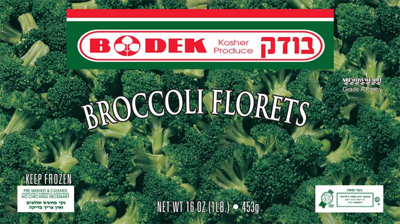 Bodek Broccoli Florets 16 oz