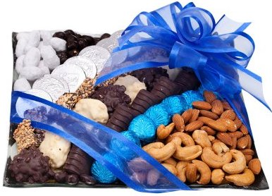 Chanukah Fancy Deluxe Gift Tray