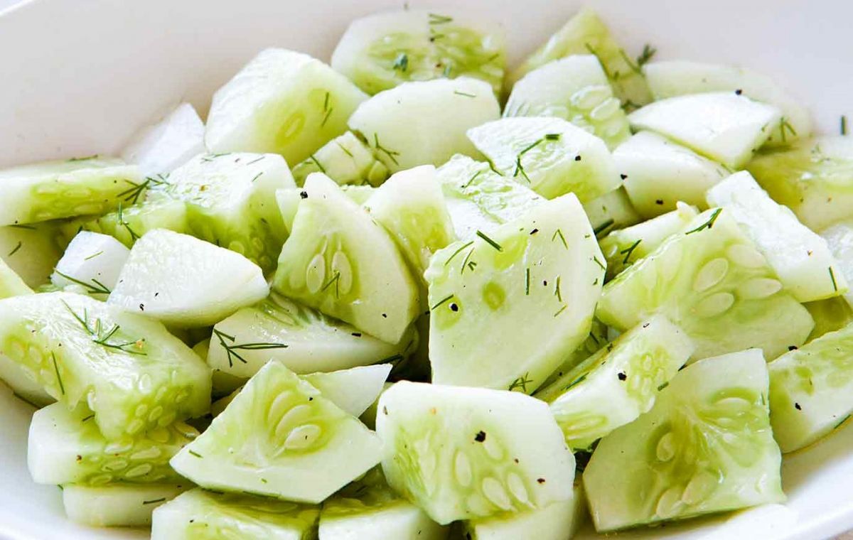 Cucumber Salad Serve 10 People