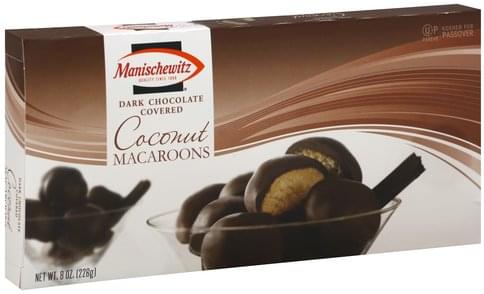 Manischewitz Dark Chocolate Macaroons 8 oz