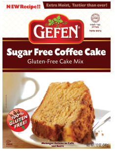 Gefen Sugar Free Coffee Cake Mix 12 oz