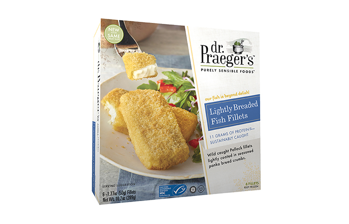 Dr. Praeger's Lightly Breaded Fish Fillets 10.2 oz