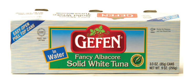 Gefen Fancy Albacore Solid White Tuna in Water 3 - 3 oz Pack