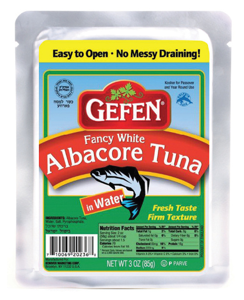 Gefen Fancy White Albacore Tuna in Water 3 oz