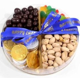 Happy Chanukah Gift Tray