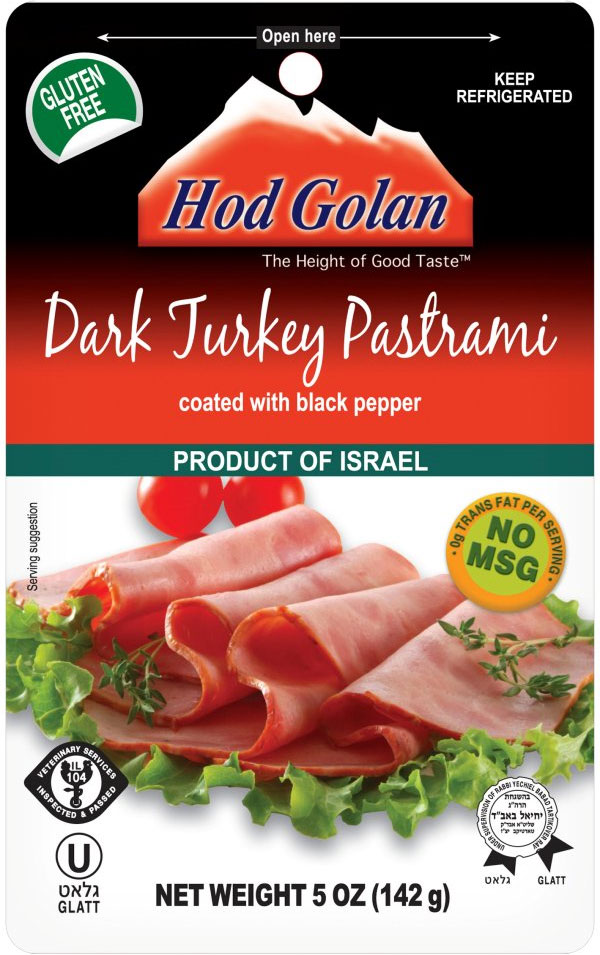 Hod Golan Dark Turkey Pastrami 5 oz