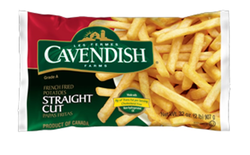 Les Fermes Cavendish Farms Straight Cut French Fries 28 oz