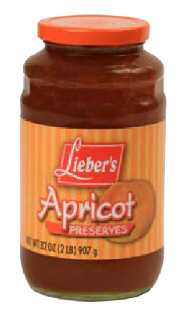 Lieber's Apricot Preserves 32 oz