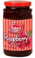 Lieber's Raspberry Jelly 18 oz