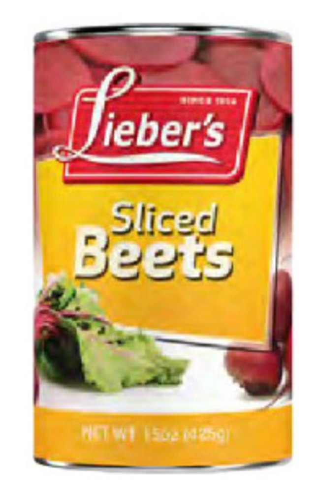 Lieber's sliced beets 15 oz