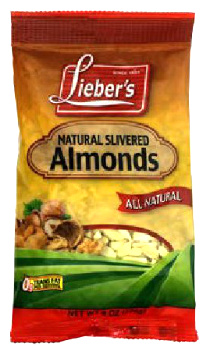 Lieber's Natural Slivered Almonds 8 oz