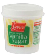 Lieber's Vanilla Sugar 12 oz