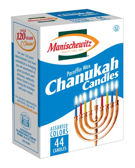 Manischewitz Chanukah Candles 44 ct