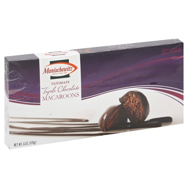 Manischewitz Ultimate Tripe Chocolate Macaroons 6 oz