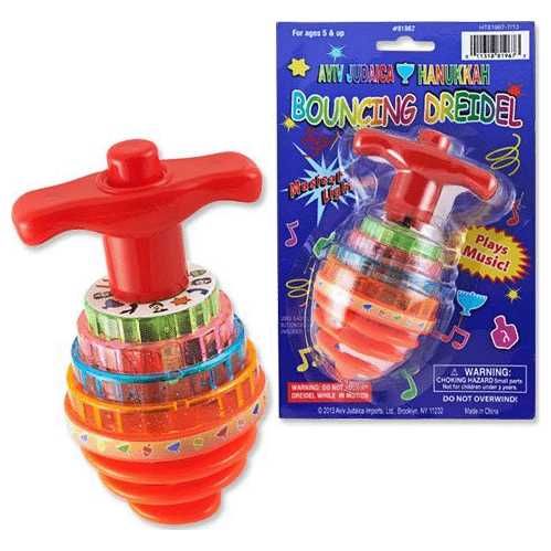 Bouncing Dreidel fo ages 5 & up