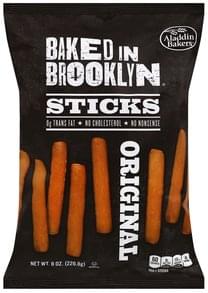 Aladdin Bakers Baked in Brooklyn Sticks Sesame Seeds 8 oz