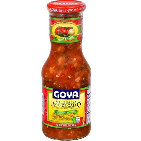 Goya Mild Salsa Pico de Gayo 17.6 oz