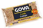 Goya Dry Lentils 16 oz