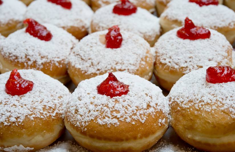 Sufganiyot Donuts 12pcs