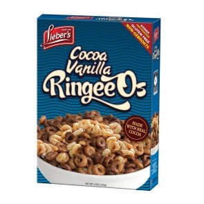 Lieber's cocoa & vanilla ringeeos 5.5 oz